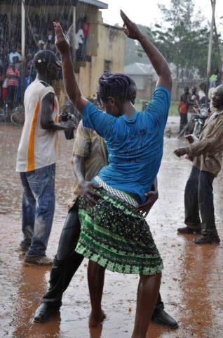 Just having fun here in uganda